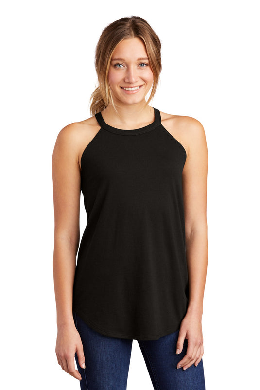 District   Women's Perfect Tri  Rocker Tank. DT137L