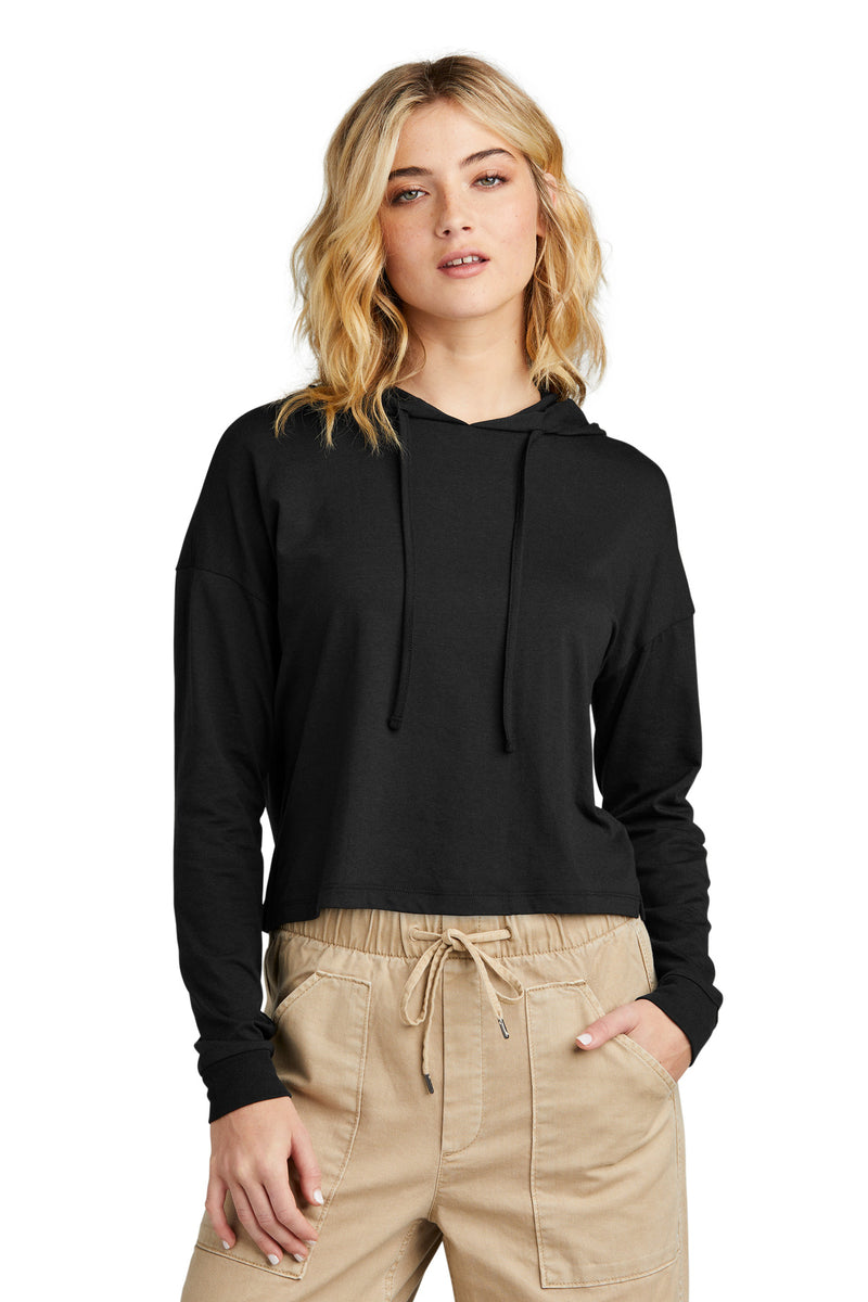 Load image into Gallery viewer, District Women&#39;s Perfect Tri Midi Long Sleeve Hoodie DT1390L
