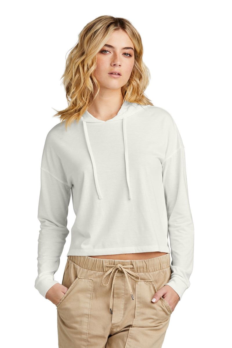 Load image into Gallery viewer, District Women&#39;s Perfect Tri Midi Long Sleeve Hoodie DT1390L
