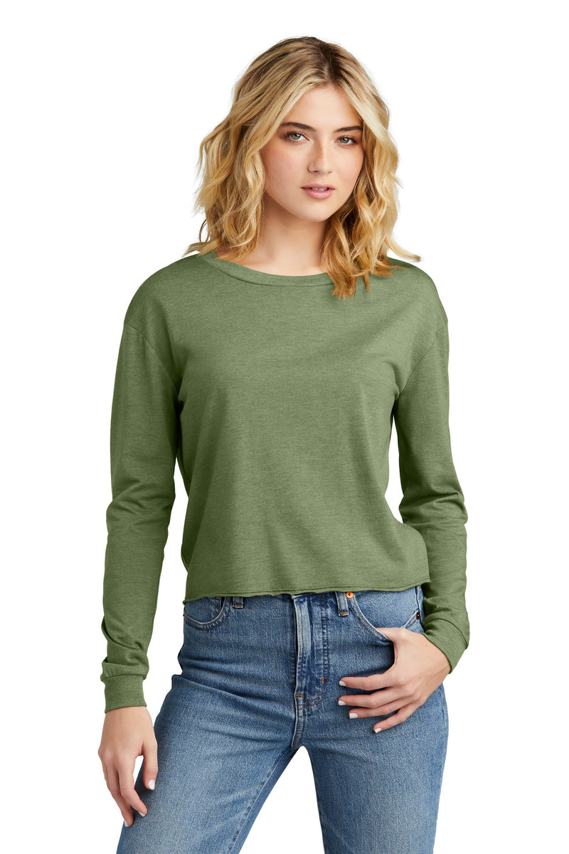 Load image into Gallery viewer, District Women&#39;s Perfect Tri Midi Long Sleeve Tee DT141
