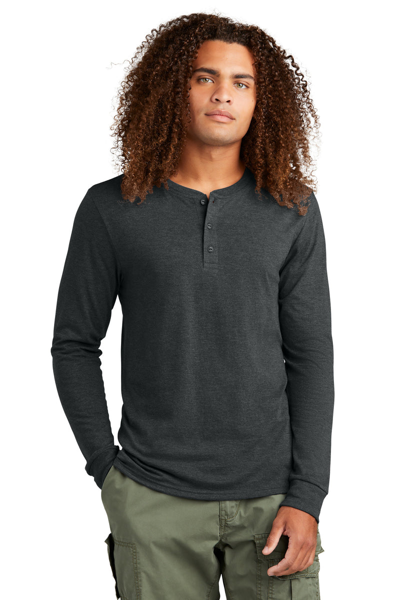 Load image into Gallery viewer, District Perfect Tri Long Sleeve Henley DT145
