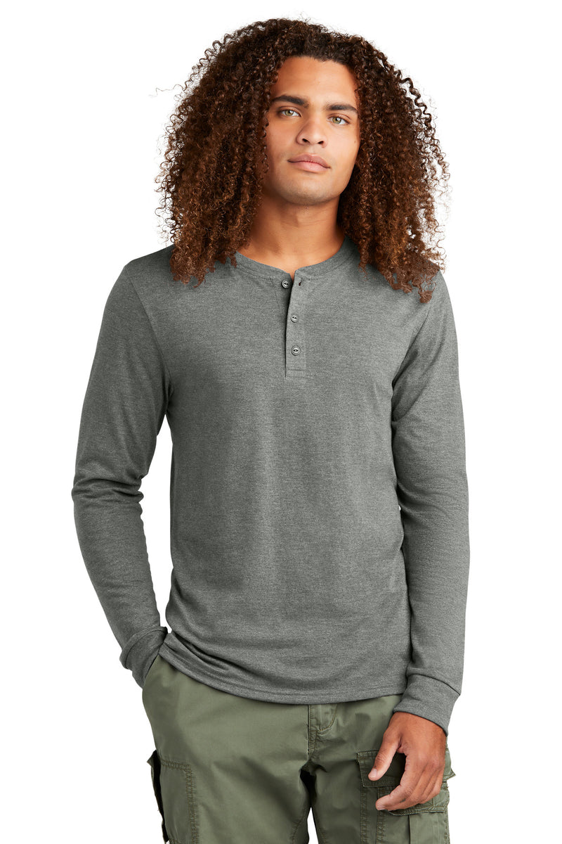 Load image into Gallery viewer, District Perfect Tri Long Sleeve Henley DT145
