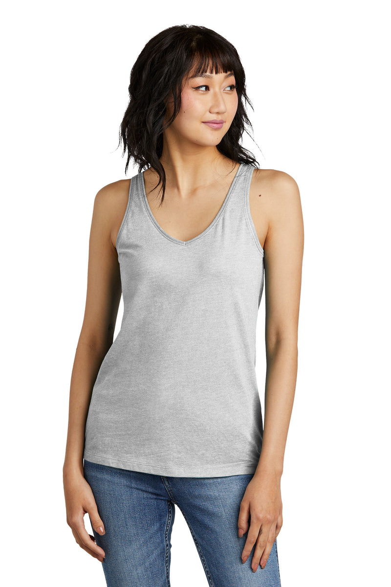 Load image into Gallery viewer, District Women&#39;s Perfect Blend CVC V-Neck Tank DT154
