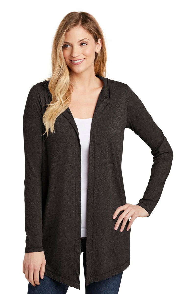 Load image into Gallery viewer, District  Women&#39;s Perfect Tri  Hooded Cardigan. DT156
