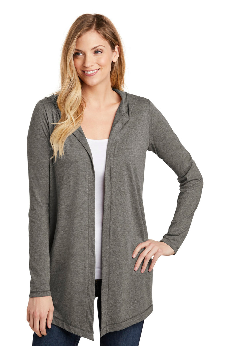 Load image into Gallery viewer, District  Women&#39;s Perfect Tri  Hooded Cardigan. DT156
