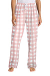 District Women's Flannel Plaid Pant. DT2800