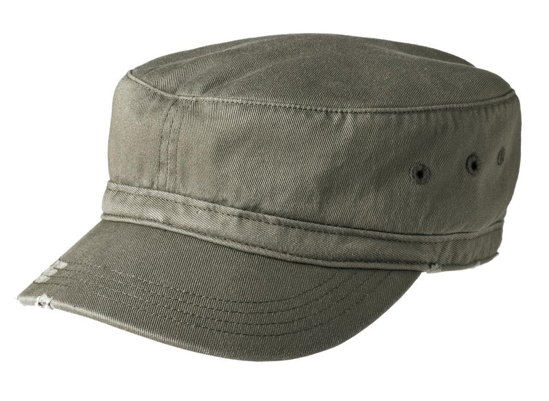 Load image into Gallery viewer, District Distressed Military Hat.  DT605
