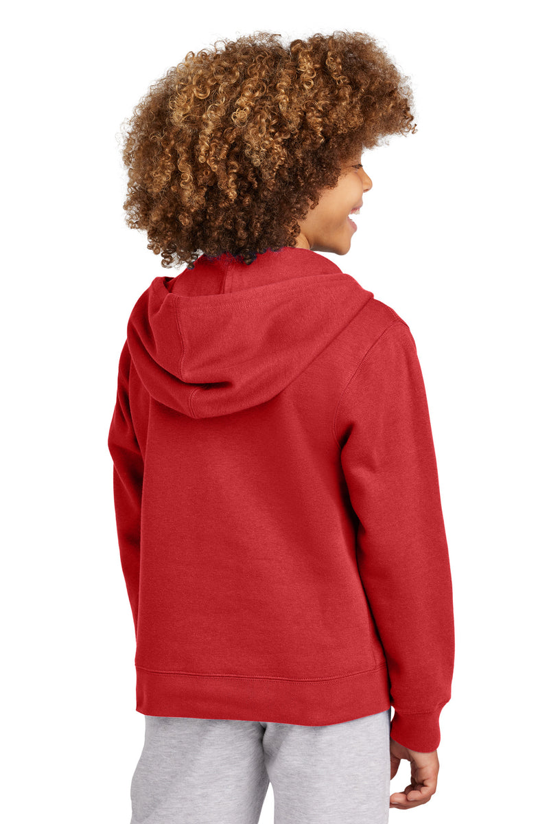 Load image into Gallery viewer, District Youth V.I.T. Fleece Full-Zip Hoodie DT6102Y
