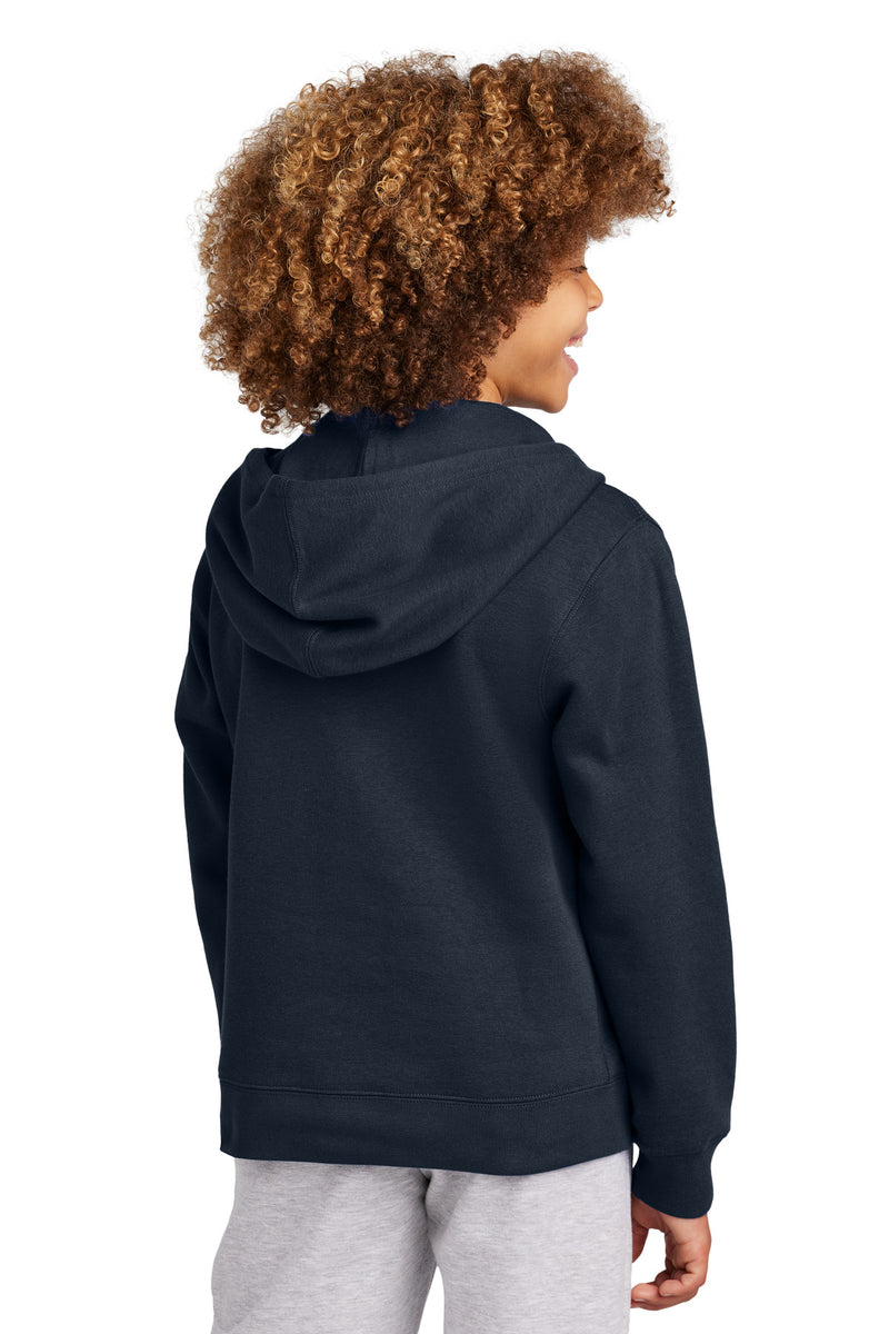 Load image into Gallery viewer, District Youth V.I.T. Fleece Full-Zip Hoodie DT6102Y
