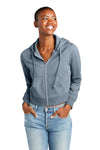 District Women's V.I.T. Fleece Full-Zip Hoodie DT6103