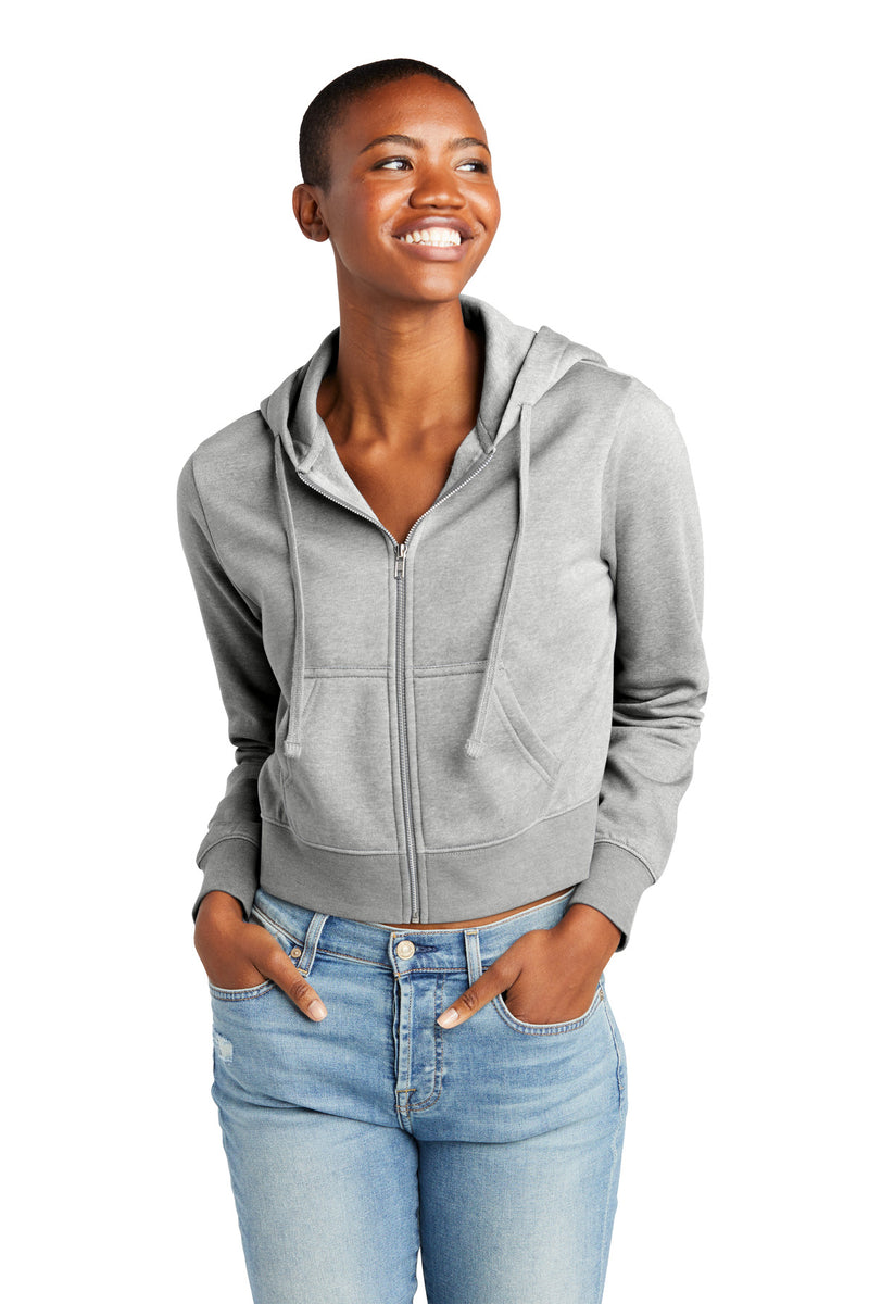 Load image into Gallery viewer, District Women&#39;s V.I.T. Fleece Full-Zip Hoodie DT6103
