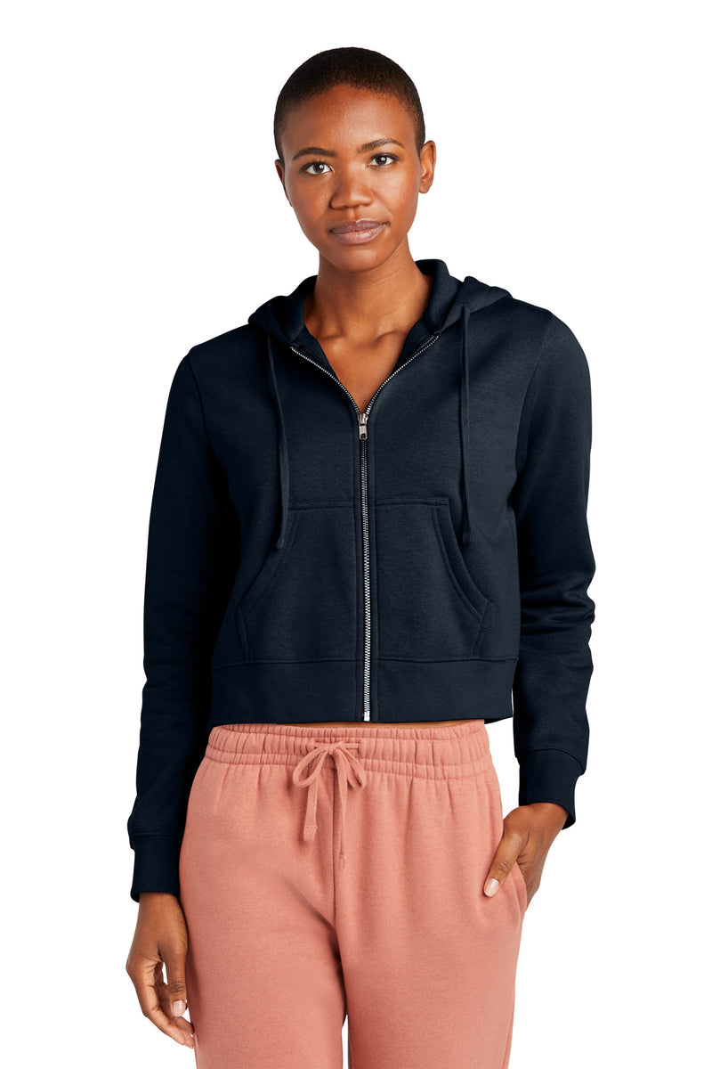 Load image into Gallery viewer, District Women&#39;s V.I.T. Fleece Full-Zip Hoodie DT6103
