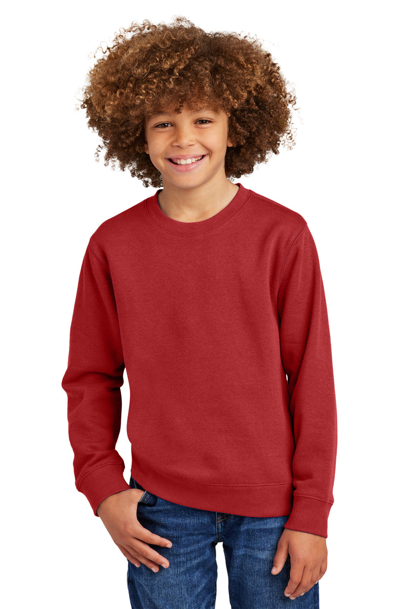 Load image into Gallery viewer, District Youth V.I.T. Fleece Crew DT6104Y
