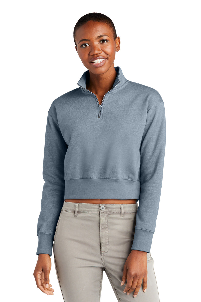 Load image into Gallery viewer, District Women&#39;s V.I.T. Fleece 1/2-Zip DT6111
