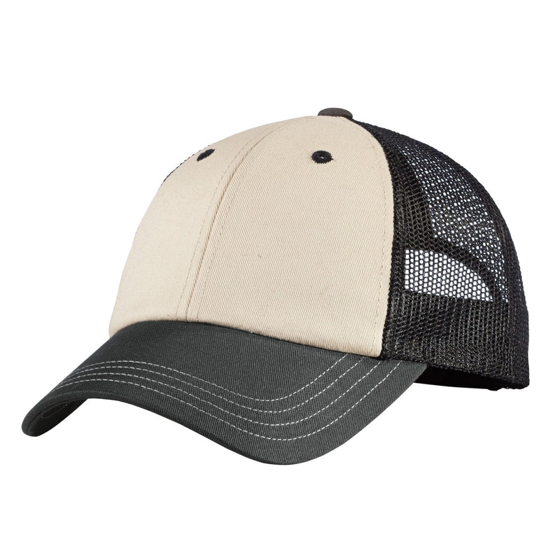 Load image into Gallery viewer, District Tri-Tone Mesh Back Cap DT616
