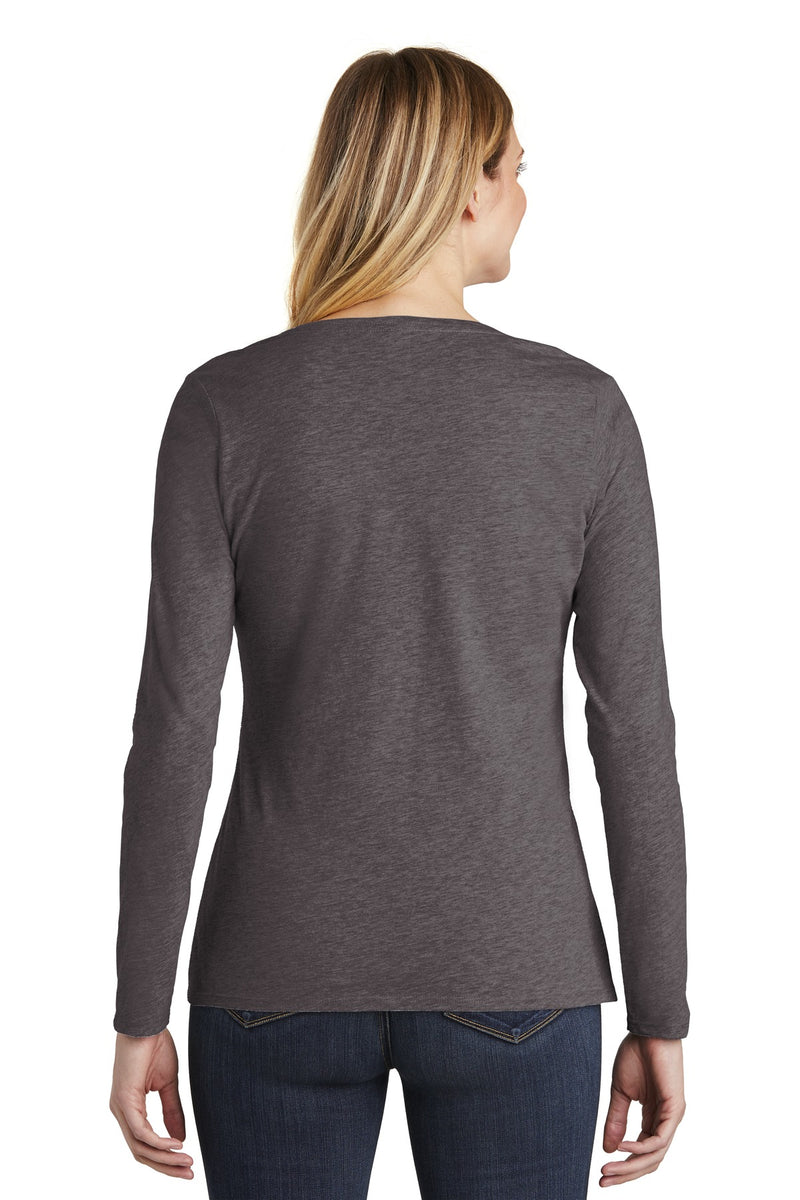Load image into Gallery viewer, District  Women&#39;s Very Important Tee  Long Sleeve V-Neck. DT6201
