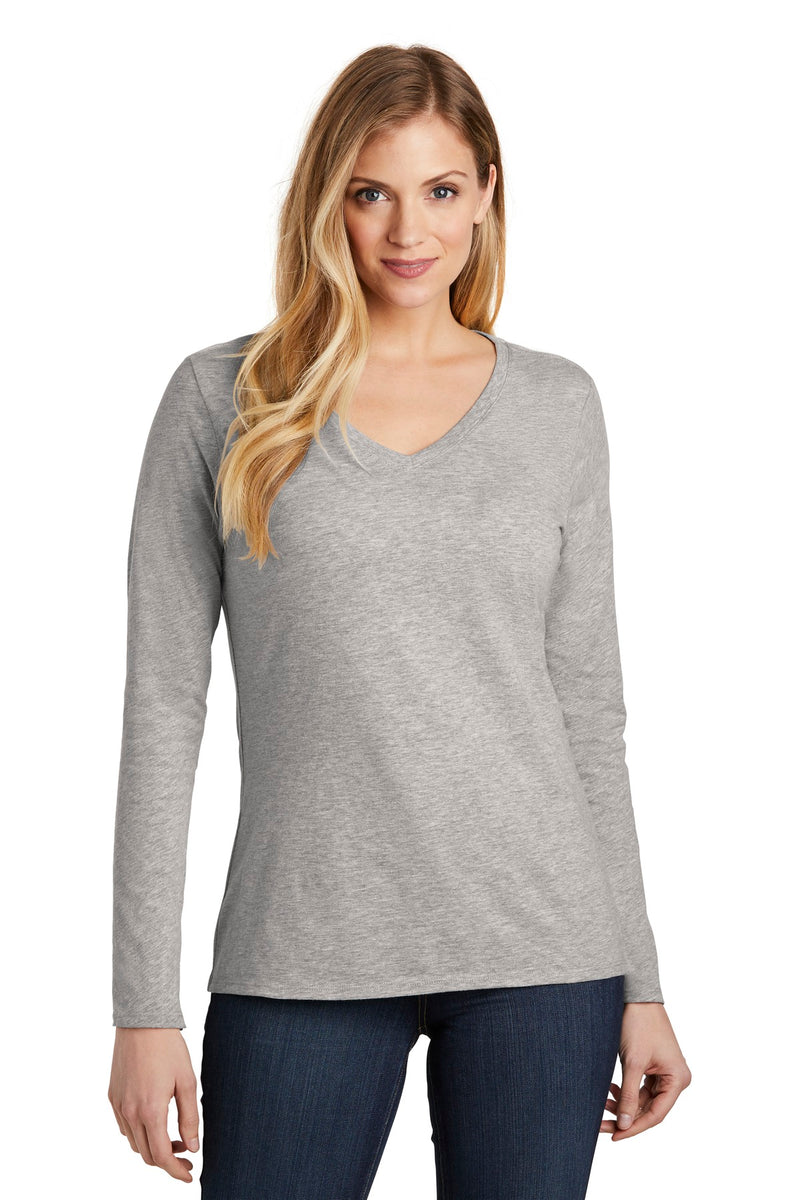 Load image into Gallery viewer, District  Women&#39;s Very Important Tee  Long Sleeve V-Neck. DT6201
