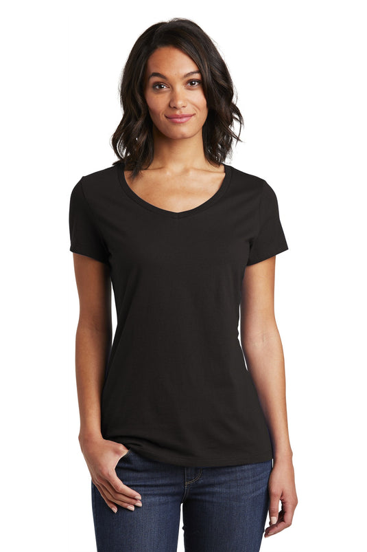 District  Women's Very Important Tee  V-Neck. DT6503