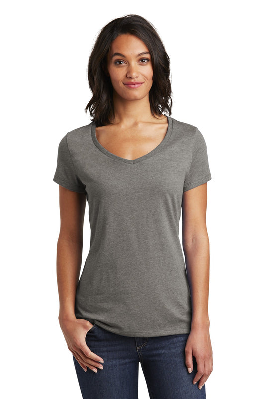 District  Women's Very Important Tee  V-Neck. DT6503