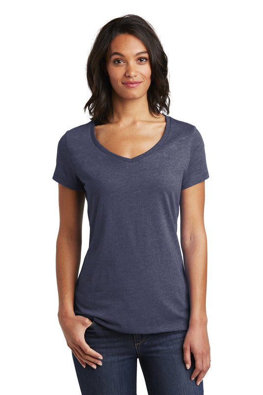 District  Women's Very Important Tee  V-Neck. DT6503
