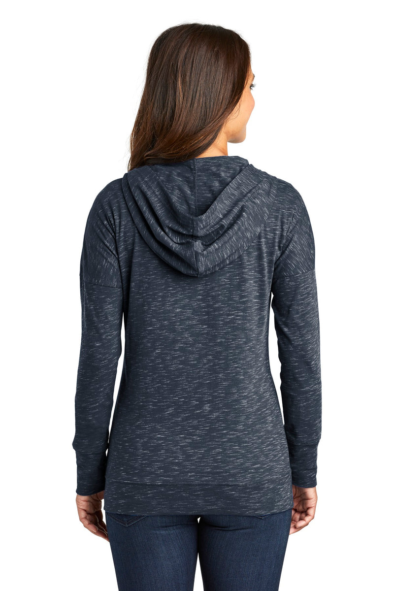 Load image into Gallery viewer, District  Women&#39;s Medal Full-Zip Hoodie. DT665
