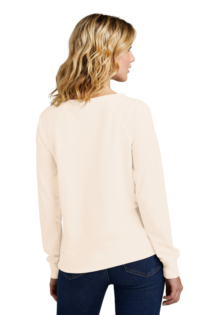 Load image into Gallery viewer, District Women&#39;s Featherweight French Terry Long Sleeve Crewneck DT672
