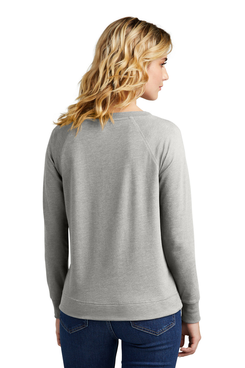 Load image into Gallery viewer, District Women&#39;s Featherweight French Terry Long Sleeve Crewneck DT672
