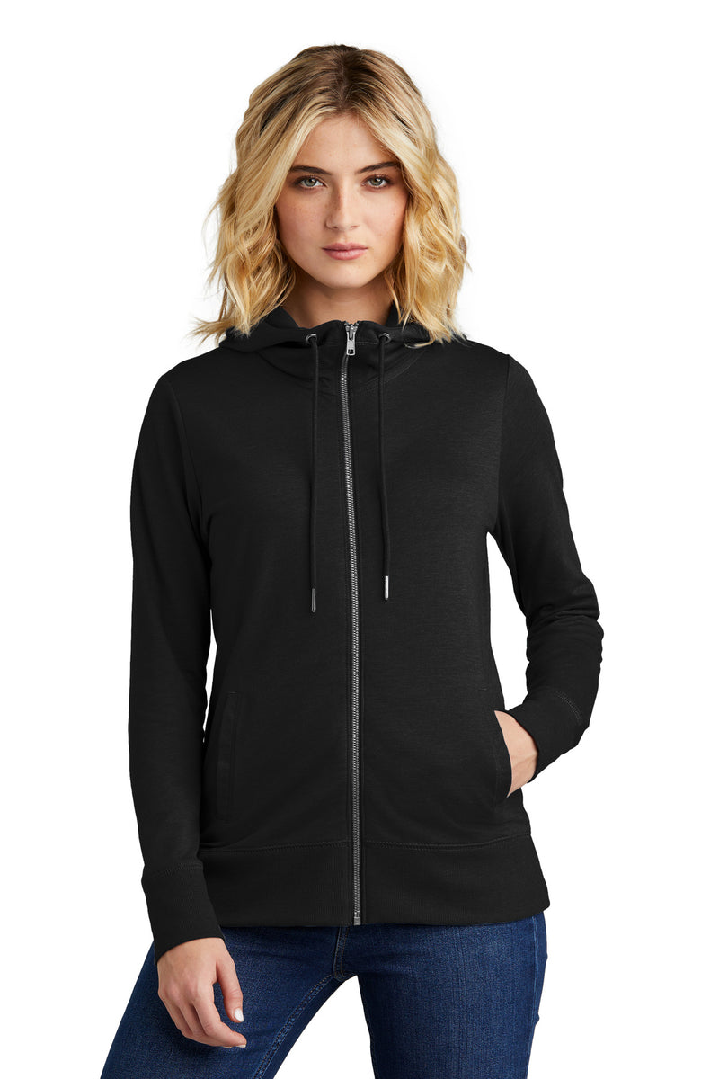 Load image into Gallery viewer, District Women&#39;s Featherweight French Terry Full-Zip Hoodie DT673
