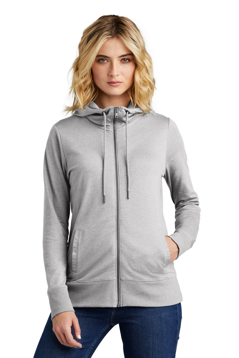 Load image into Gallery viewer, District Women&#39;s Featherweight French Terry Full-Zip Hoodie DT673
