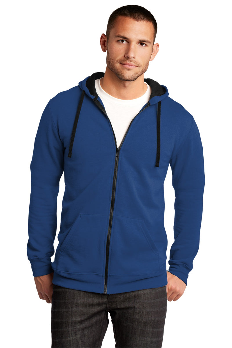 Load image into Gallery viewer, District The Concert Fleece Full-Zip Hoodie. DT800
