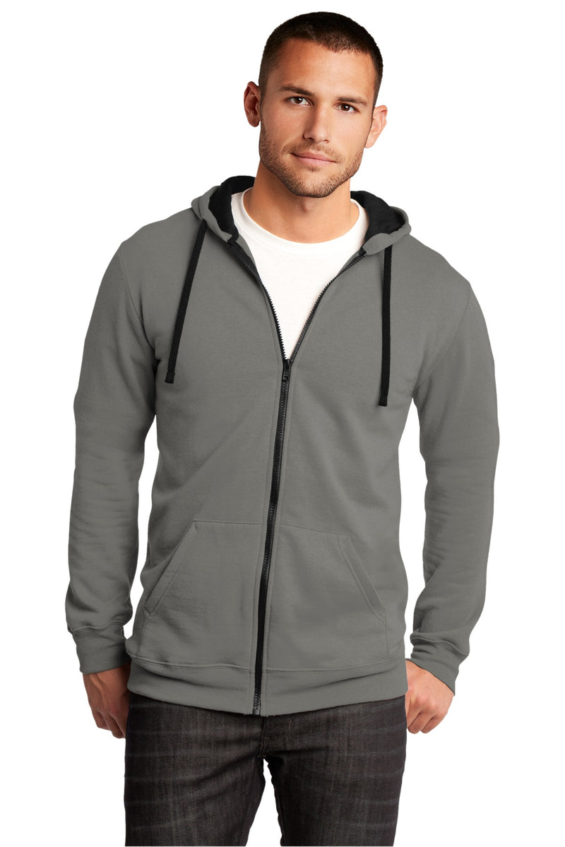 Load image into Gallery viewer, District The Concert Fleece Full-Zip Hoodie. DT800

