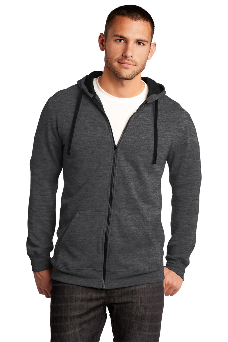 Load image into Gallery viewer, District The Concert Fleece Full-Zip Hoodie. DT800
