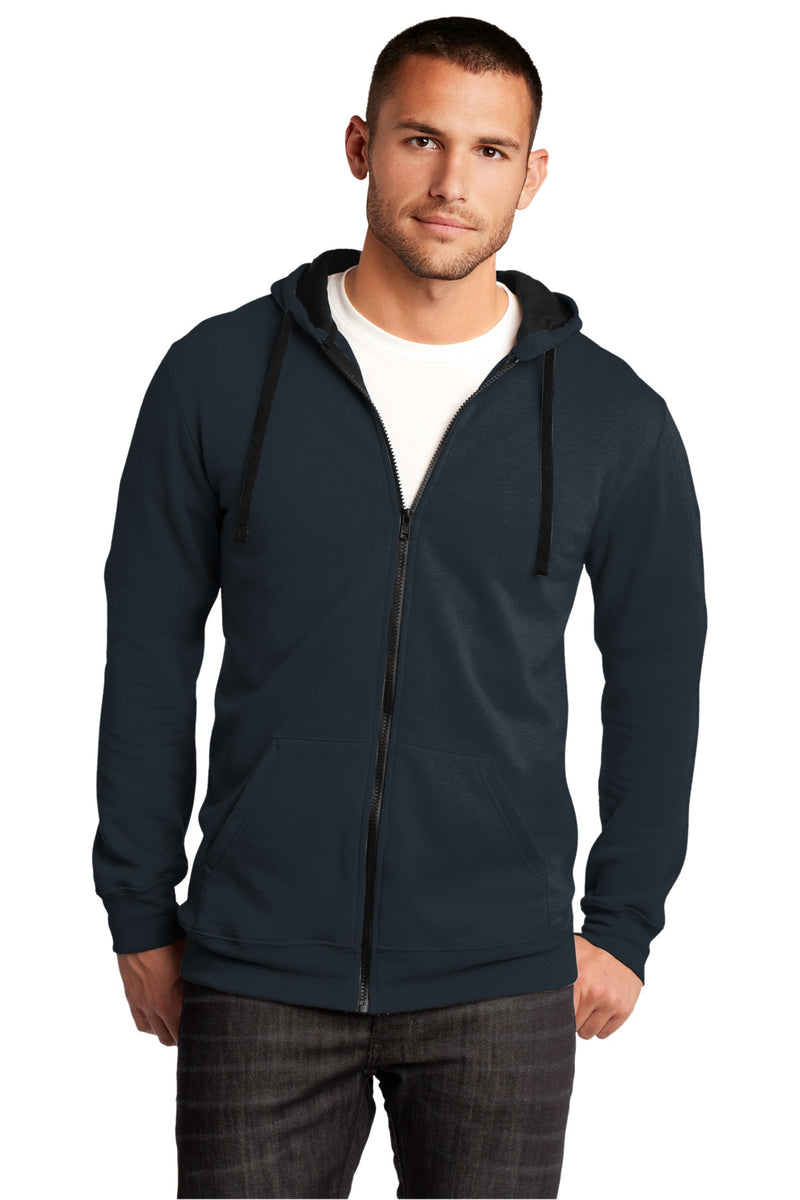Load image into Gallery viewer, District The Concert Fleece Full-Zip Hoodie. DT800
