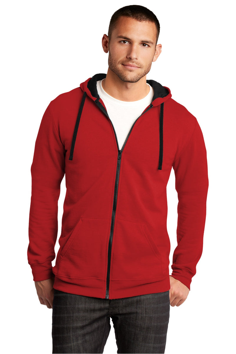 Load image into Gallery viewer, District The Concert Fleece Full-Zip Hoodie. DT800
