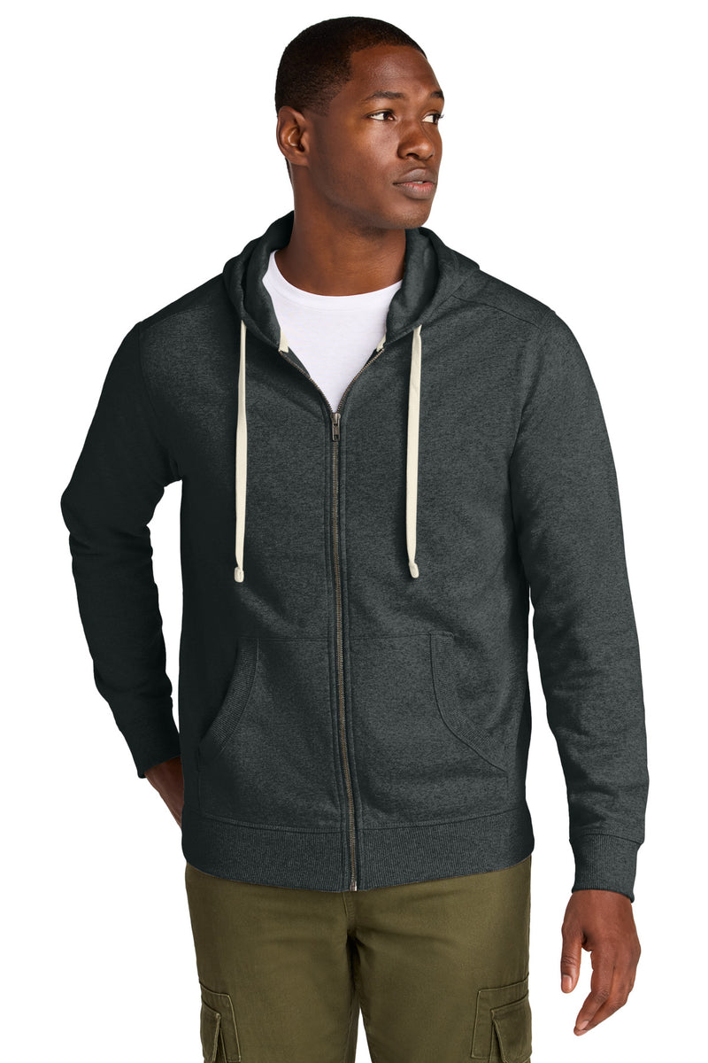 Load image into Gallery viewer, District Re-FleeceFull-Zip Hoodie DT8102
