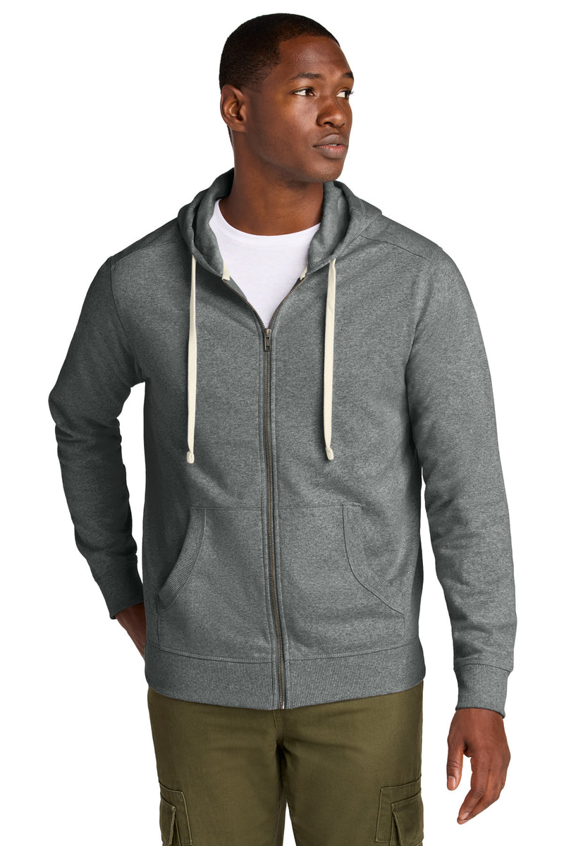 Load image into Gallery viewer, District Re-FleeceFull-Zip Hoodie DT8102
