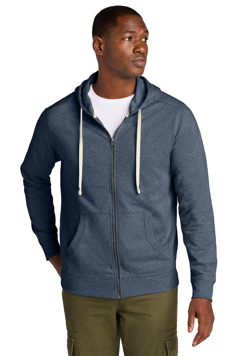 Load image into Gallery viewer, District Re-FleeceFull-Zip Hoodie DT8102
