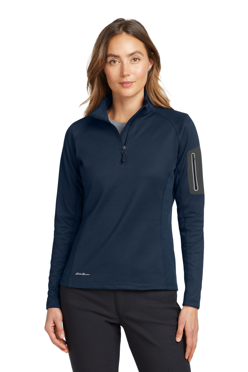 Load image into Gallery viewer, Eddie Bauer Women&#39;s 1/2-Zip Performance Fleece. EB235
