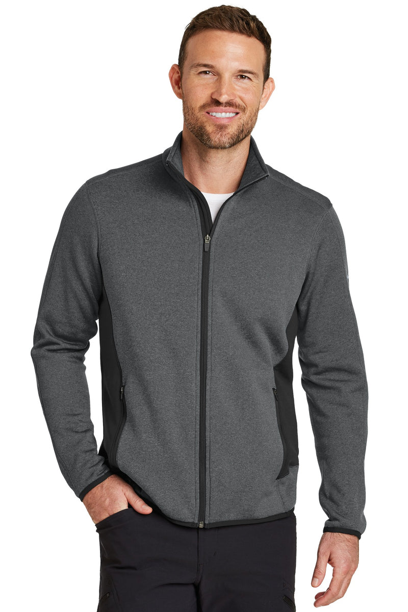Load image into Gallery viewer, Eddie Bauer Full-Zip Heather Stretch Fleece Jacket. EB238
