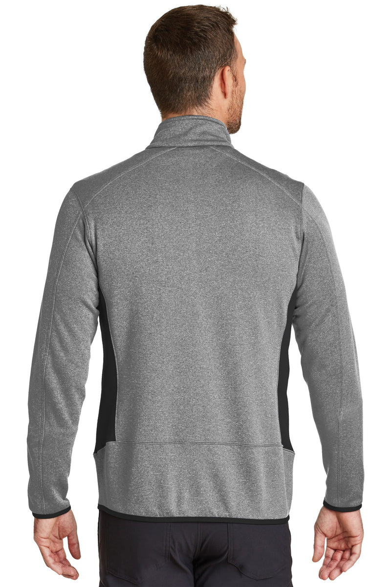 Load image into Gallery viewer, Eddie Bauer Full-Zip Heather Stretch Fleece Jacket. EB238
