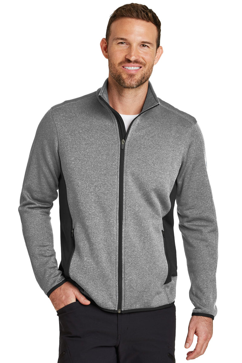 Load image into Gallery viewer, Eddie Bauer Full-Zip Heather Stretch Fleece Jacket. EB238
