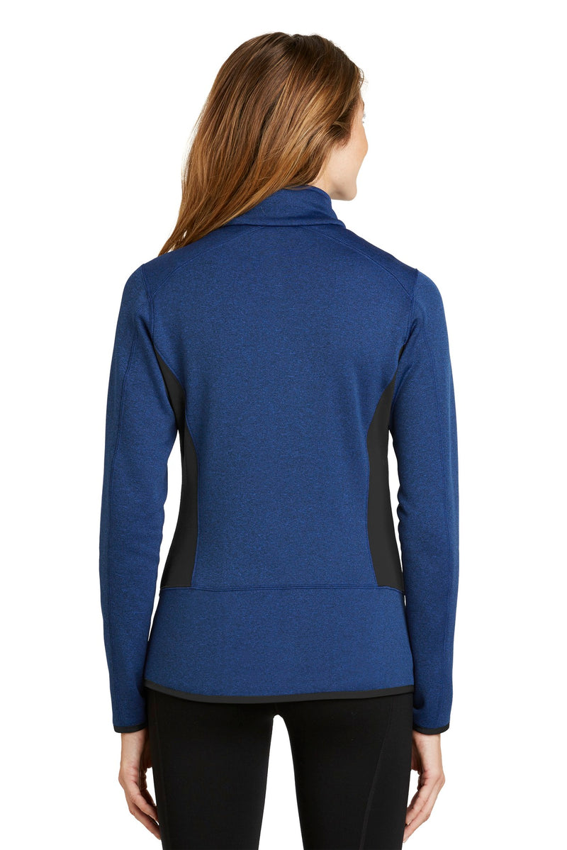 Load image into Gallery viewer, Eddie Bauer Women&#39;s Full-Zip Heather Stretch Fleece Jacket. EB239
