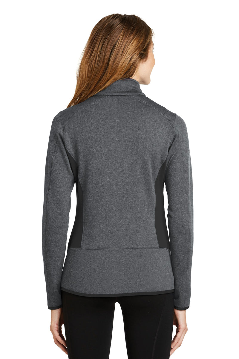 Load image into Gallery viewer, Eddie Bauer Women&#39;s Full-Zip Heather Stretch Fleece Jacket. EB239
