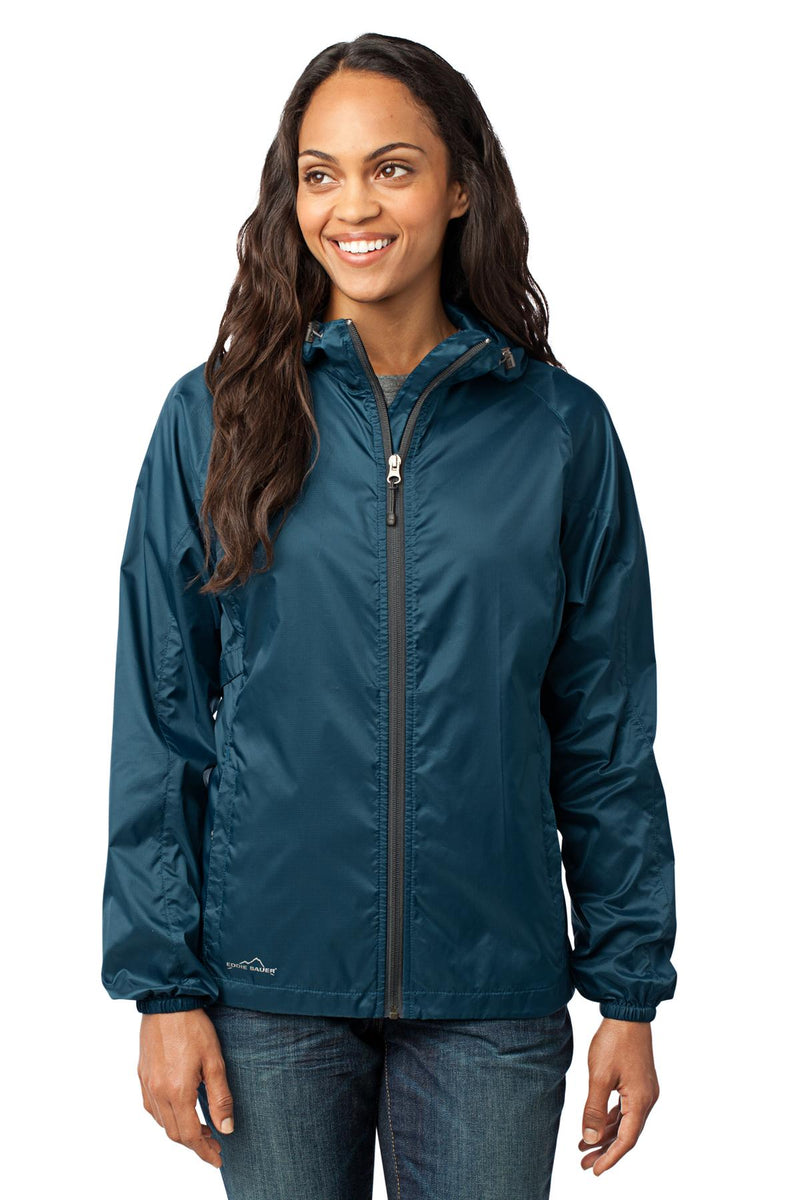 Load image into Gallery viewer, Eddie Bauer Women&#39;s Packable Wind Jacket. EB501
