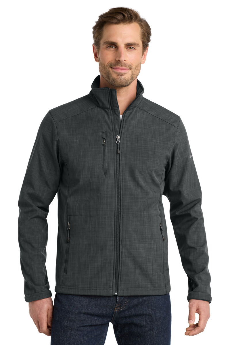 Load image into Gallery viewer, Eddie Bauer Shaded Crosshatch Soft Shell Jacket. EB532
