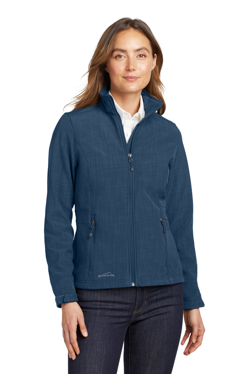 Load image into Gallery viewer, Eddie Bauer Women&#39;s Shaded Crosshatch Soft Shell Jacket. EB533
