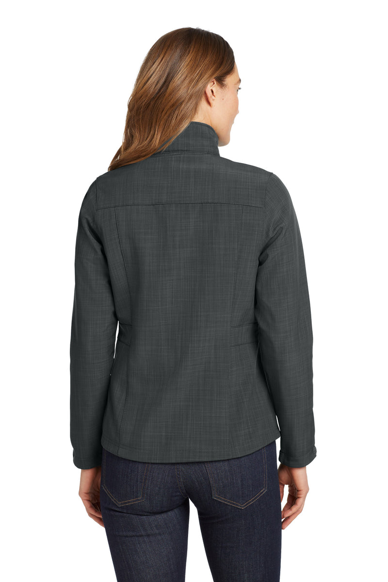 Load image into Gallery viewer, Eddie Bauer Women&#39;s Shaded Crosshatch Soft Shell Jacket. EB533
