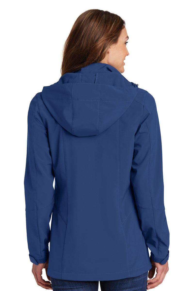 Load image into Gallery viewer, Eddie Bauer Women&#39;s Hooded Soft Shell Parka. EB537
