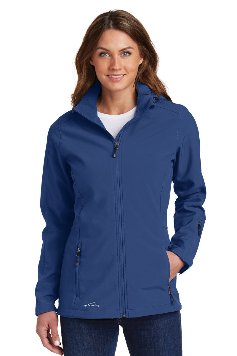 Load image into Gallery viewer, Eddie Bauer Women&#39;s Hooded Soft Shell Parka. EB537

