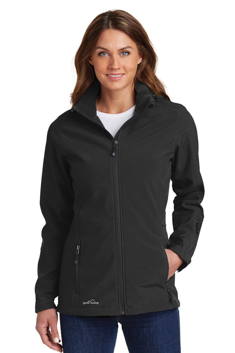Load image into Gallery viewer, Eddie Bauer Women&#39;s Hooded Soft Shell Parka. EB537
